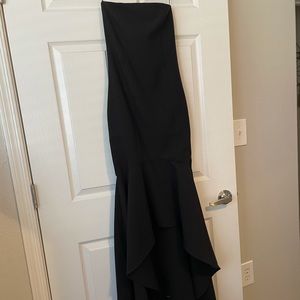 Long black dress